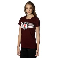 Beşiktaş Womens Victory Logo T-Shirt 8818114 Burgundy