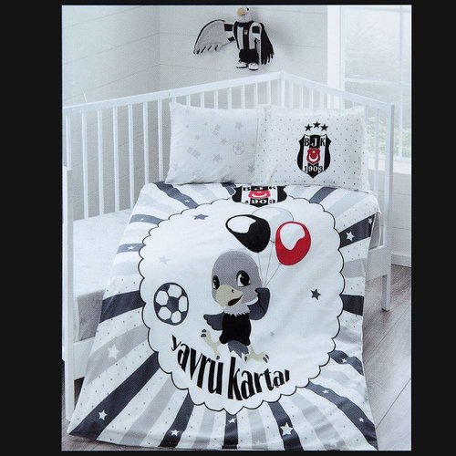 Beşiktaş Set De Literie Balloon Baby Sous License Taç