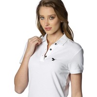 Beşiktaş womens basic polo t-shirt 8818152 white