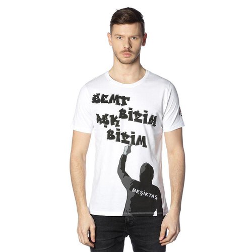 Beşiktaş t-shirt herren 7818121 weiss