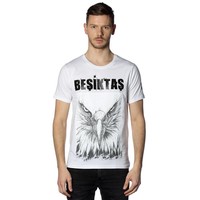 BEŞİKTAŞ KARTAL GÖZÜ ERKEK T-SHIRT 7818127 Beyaz