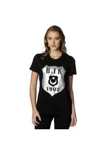 Beşiktaş t-shirt dames 8818106 zwart