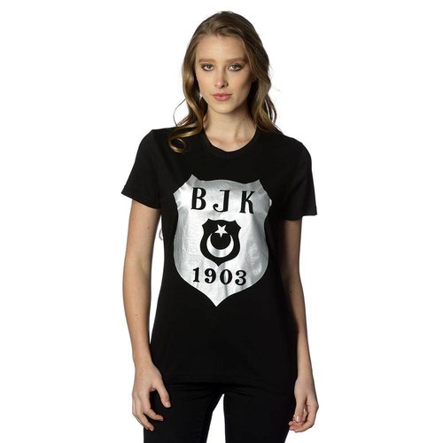 Beşiktaş t-shirt dames 8818106 zwart