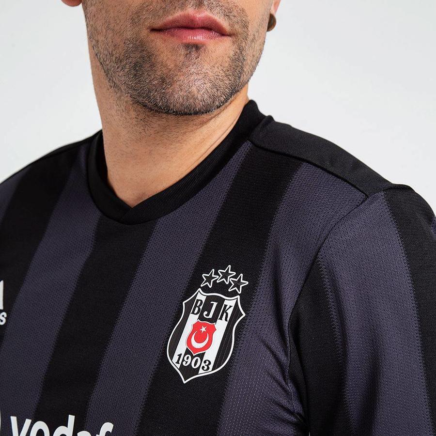 Adidas Beşiktaş Maillot Noir à rayures verticales 18-19
