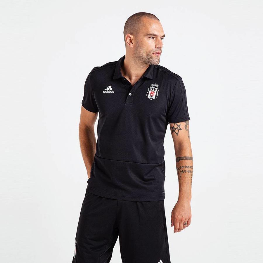 ADIDAS BJK 2018-19 POLO T-SHIRT CF3698