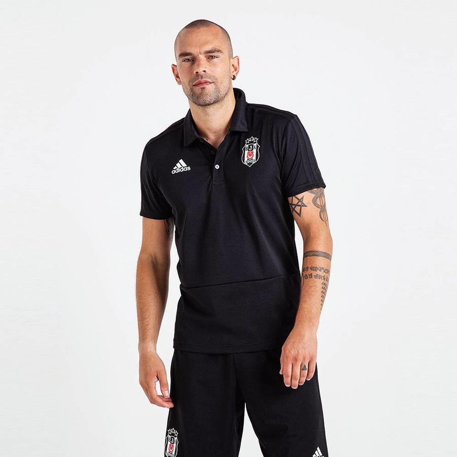 ADIDAS BJK 2018-19 POLO T-SHIRT CF3698