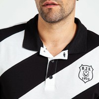 Beşiktaş Diagonaal Polo T-Shirt Heren 7819150