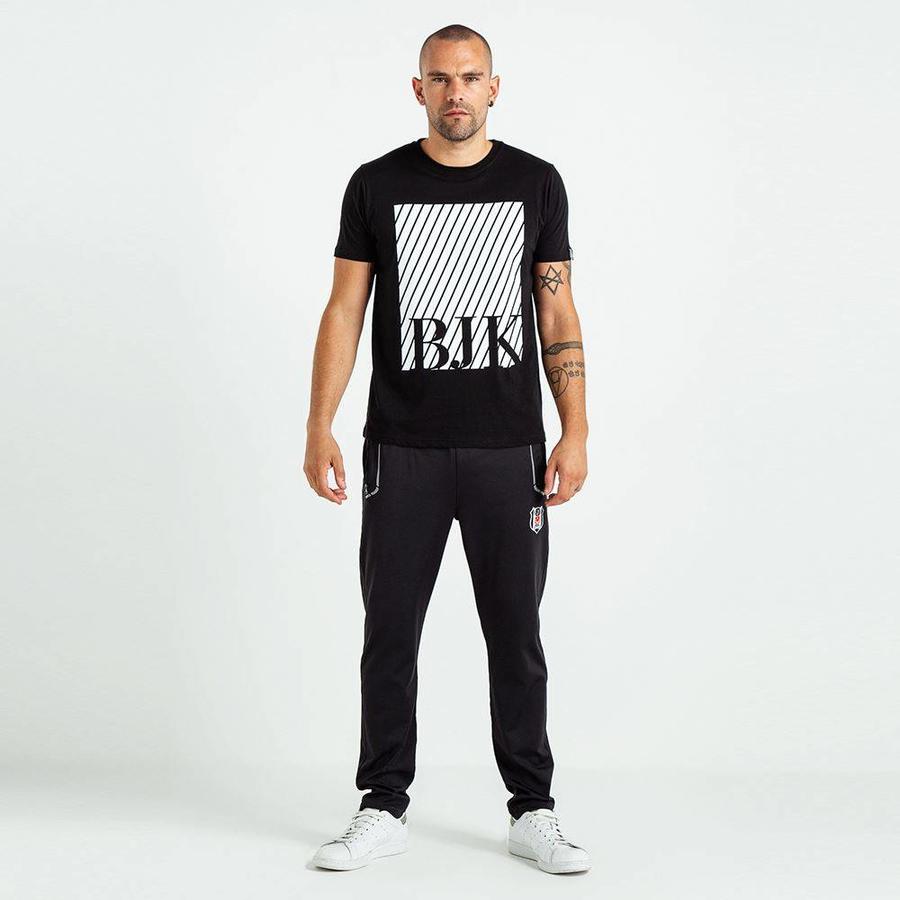 Beşiktaş Mens Diagonal printed T-Shirt 7819103