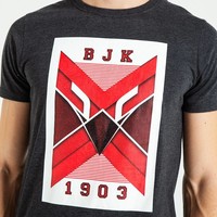 Beşiktaş Feature Eagle T-Shirt Herren 7819110 Anthrazit Melange