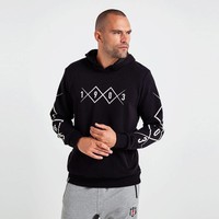 Beşiktaş Mens 1903 Allover Hooded Sweater 7819226 Black