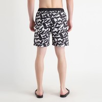 Beşiktaş Eagle Print Schwimmshort Herren 7919456 Weiss