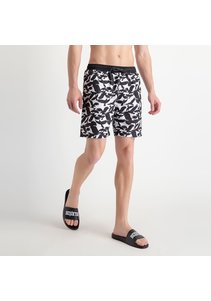 Beşiktaş Eagle Print Schwimmshort Herren 7919456 Weiss