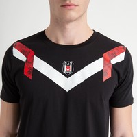 Beşiktaş Retro Eagle T-Shirt pour Hommes 7919115 Noir