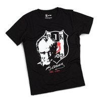 Beşiktaş Logo Atatürk T-Shirt Kinder