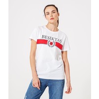 Beşiktaş Statement T-Shirt Dames 8920123 Wit