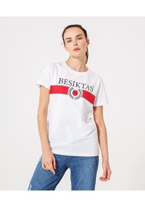 BEŞİKTAŞ STATEMENT KADIN T-SHIRT 8920123 Beyaz