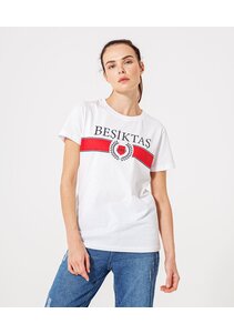 Beşiktaş Statement T-Shirt Pour Femmes 8920123 Blanc