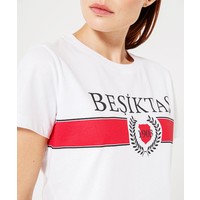 BEŞİKTAŞ STATEMENT KADIN T-SHIRT 8920123 Beyaz