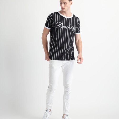 Beşiktaş Mens Modern College T-Shirt 7919121 Black