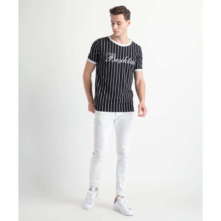 Beşiktaş Modern College T-Shirt Heren 7919121 Zwart