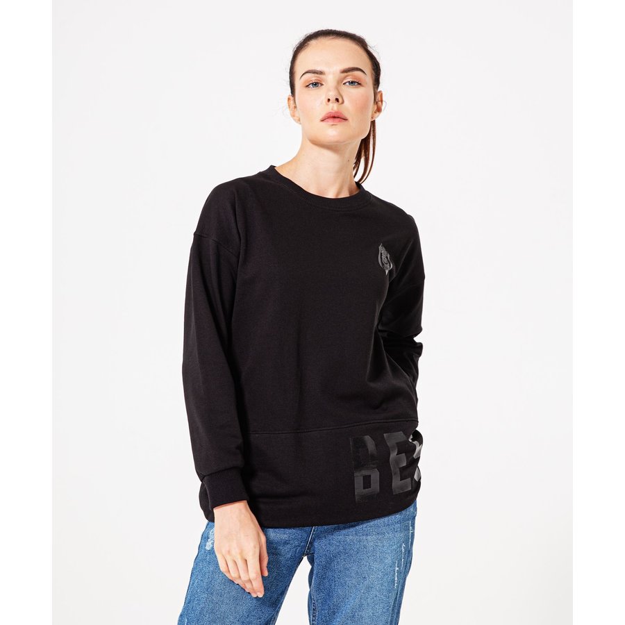 Beşiktaş Tonal Print Sweater Damen 8920213