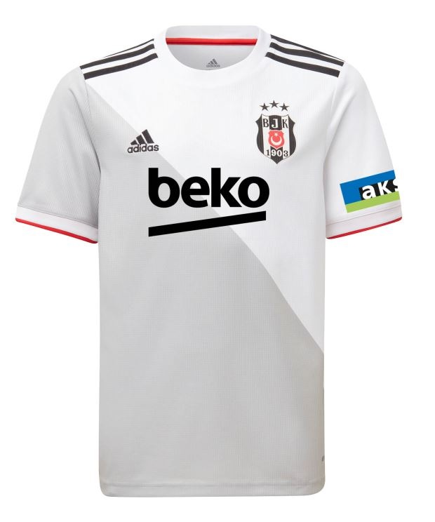 adidas Beşiktaş Trikot Weiss Kinder 20-21 - Kartal Yuvası ...