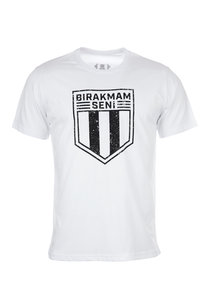 Beşiktaş 'Bırakmam Seni' T-Shirt Wit