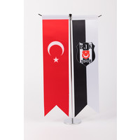 Beşiktaş BJK B560 MASA BAYRAK 8*32