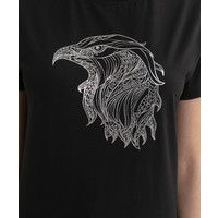 Beşiktaş Eagle Sketch T-Shirt Dames 8020135 Zwart