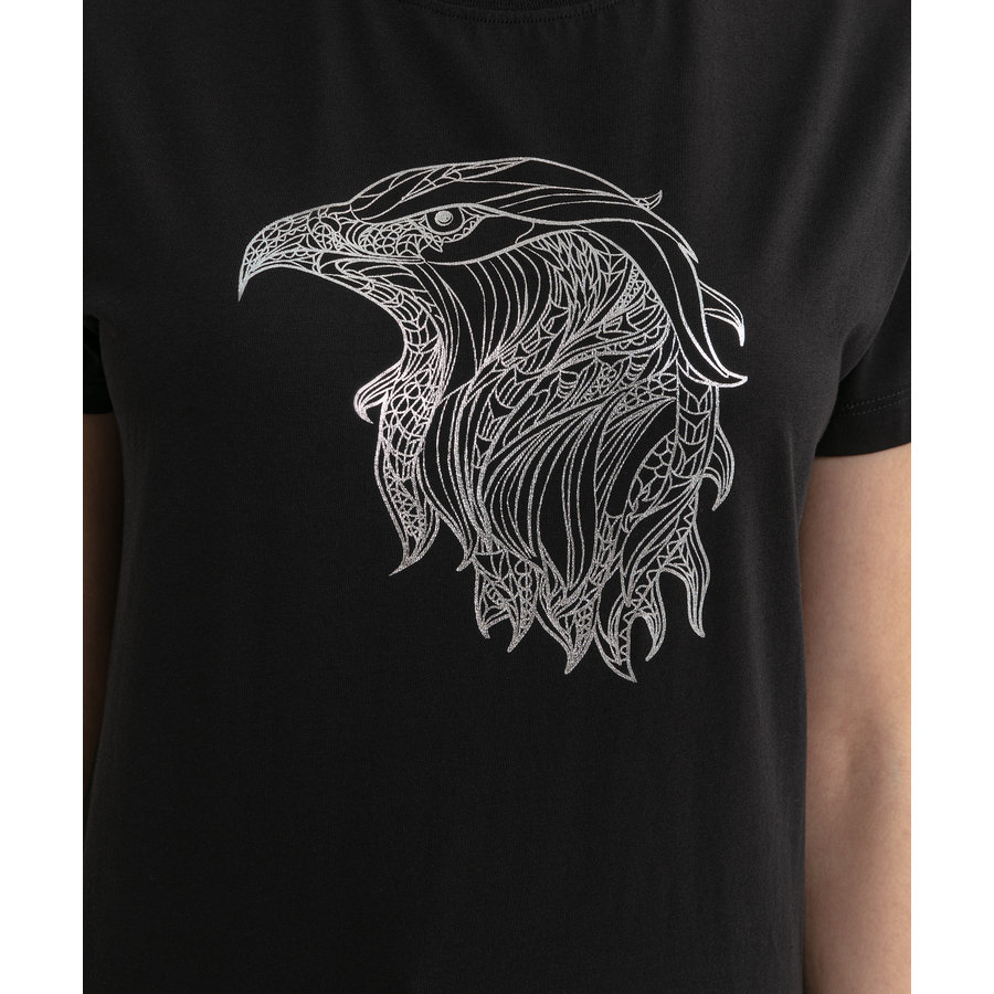 Beşiktaş Womens Eagle Sketch T-Shirt 8020135 Black
