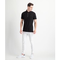 Beşiktaş Polo T-Shirt met Rits Heren 7818156 Zwart