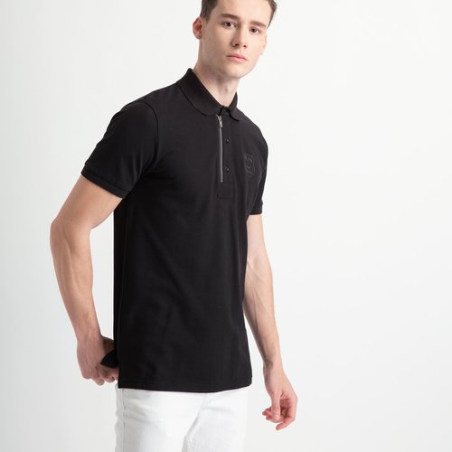 Beşiktaş Mens Zipper Polo T-Shirt 7818156 Black