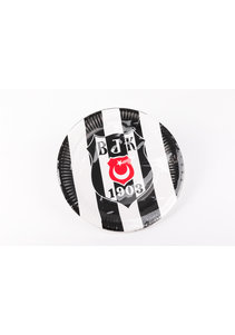 Beşiktaş licensed paper plate 23 cm - 8 pcs