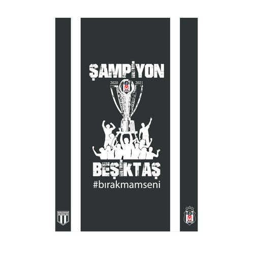 Beşiktaş 2020-2021 Kampioenschapsvlag 200*300