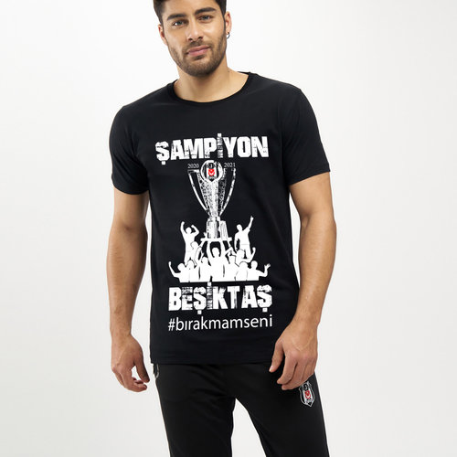 Beşiktaş 2020-2021 Kampioenschap T-Shirt