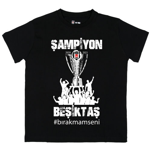 Beşiktaş T-Shirt Championnat 2020-2021 Pour Enfants