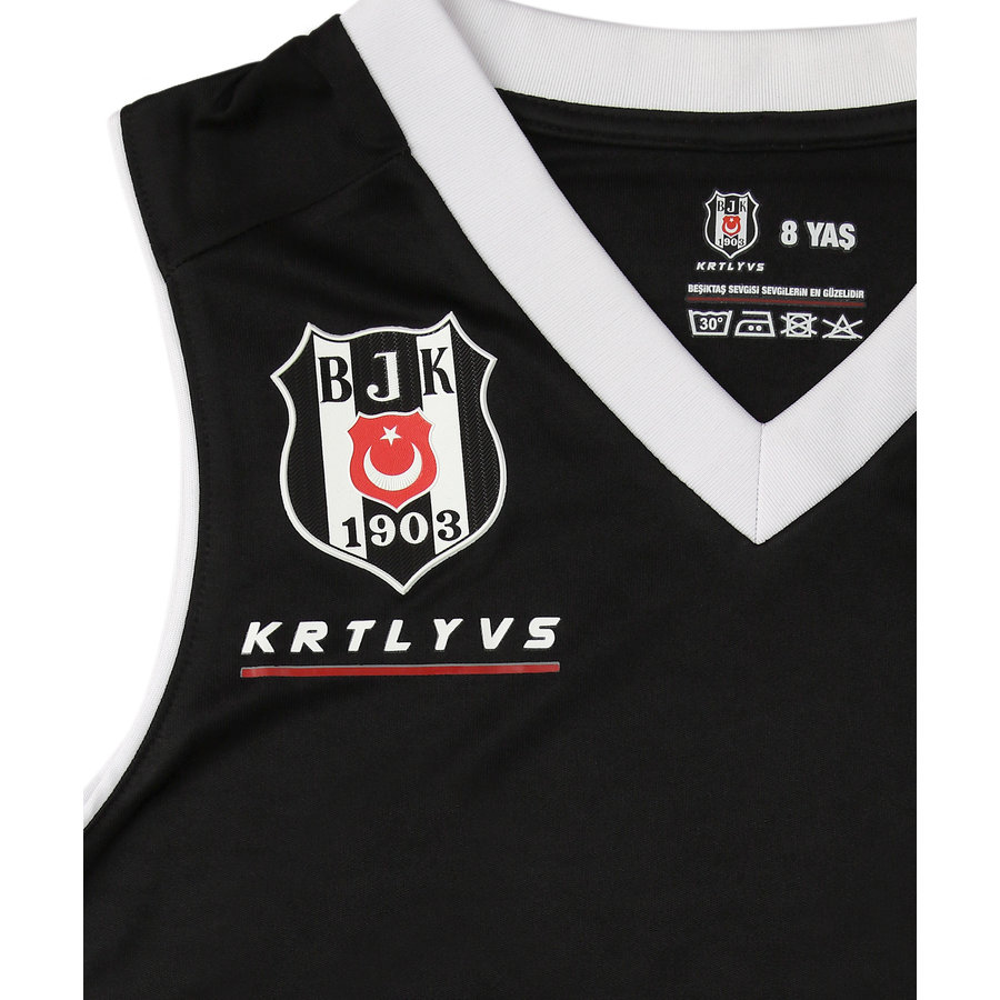 Beşiktaş Basketbal Kindershirt Zwart 20-21