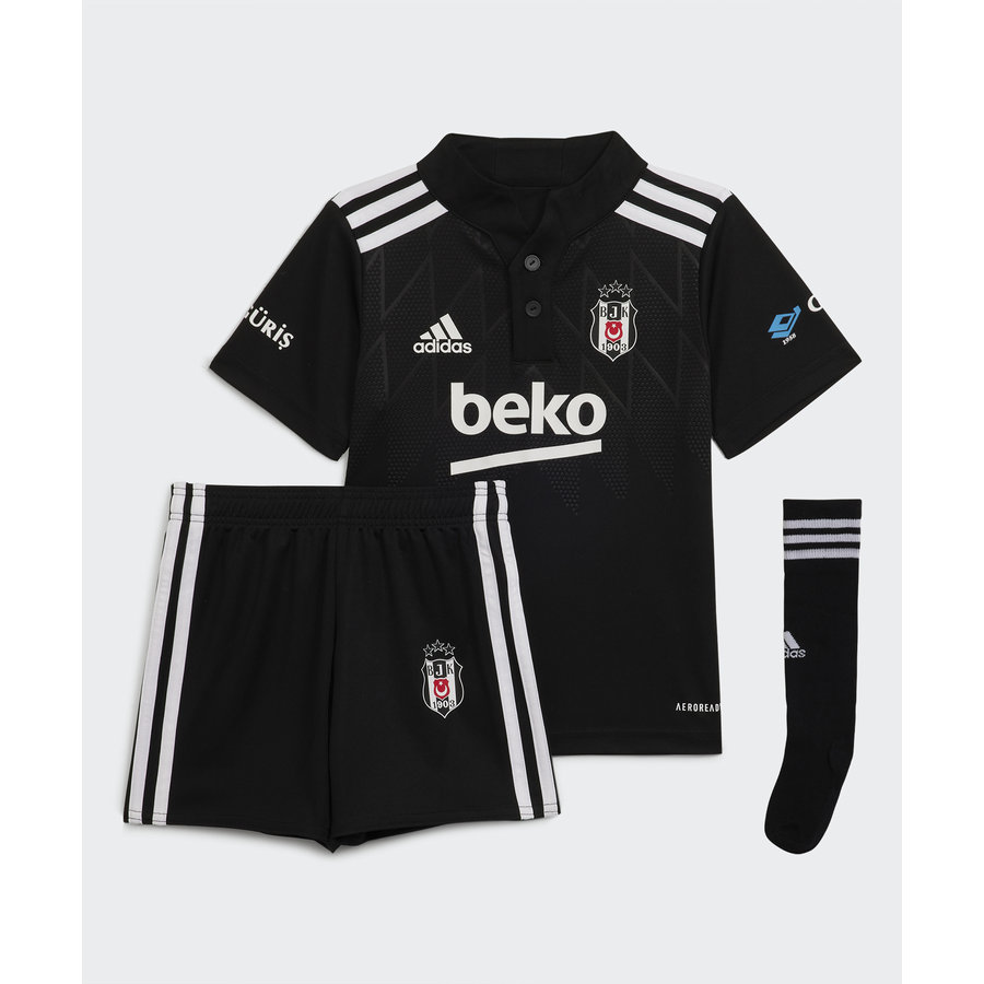 adidas Beşiktaş Mini Shirtset Black 21-22