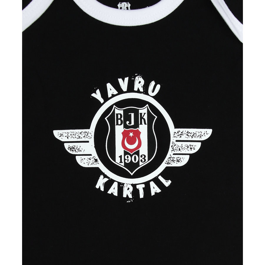 Beşiktaş Short Sleeved Baby Body Y21-109