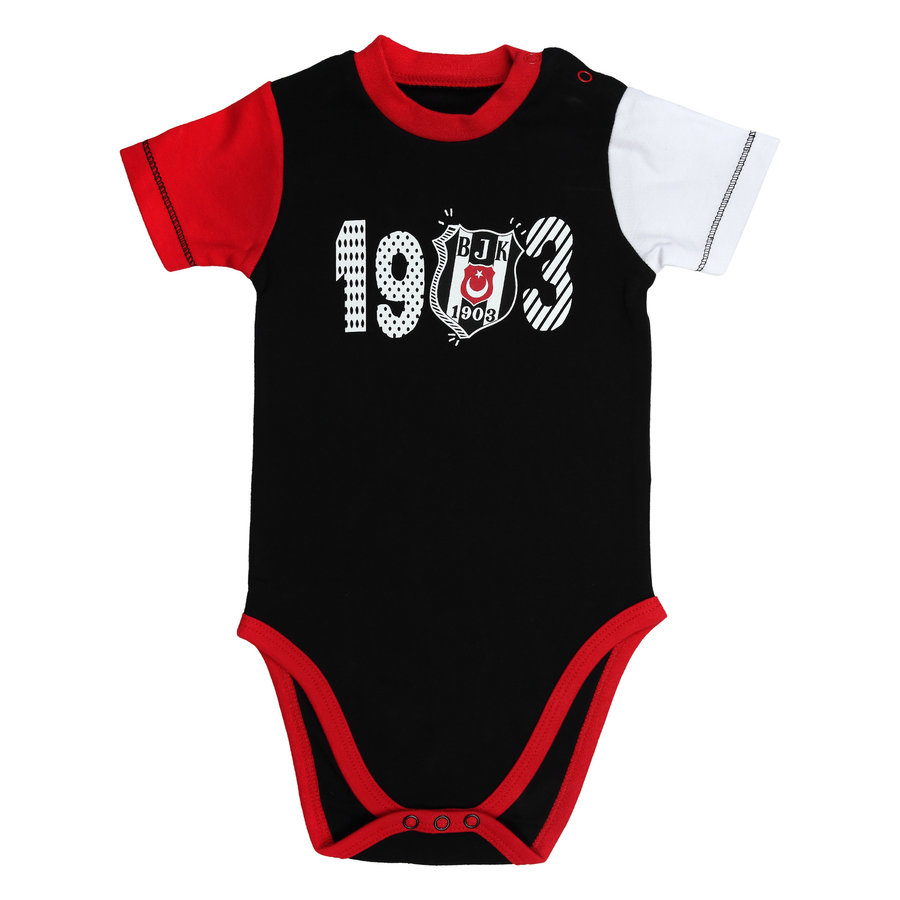 Beşiktaş Short Sleeved Baby Body Y21-111