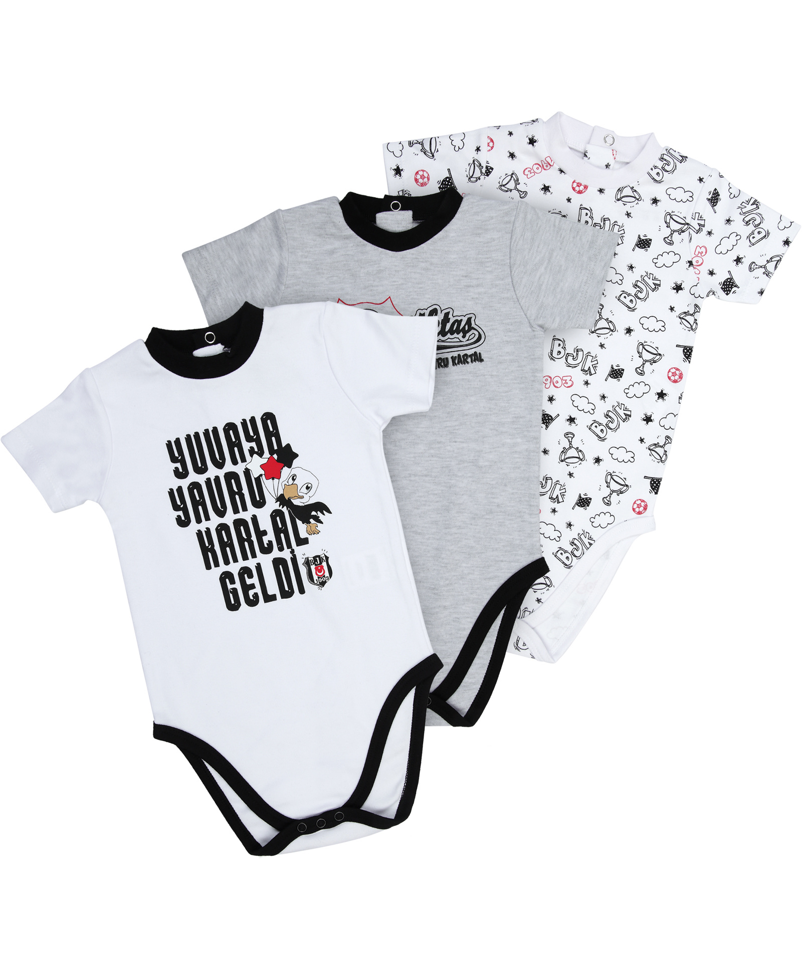 Besiktas Body Bebe Manches Courtes Y21 107 Kartal Yuvasi Webshop