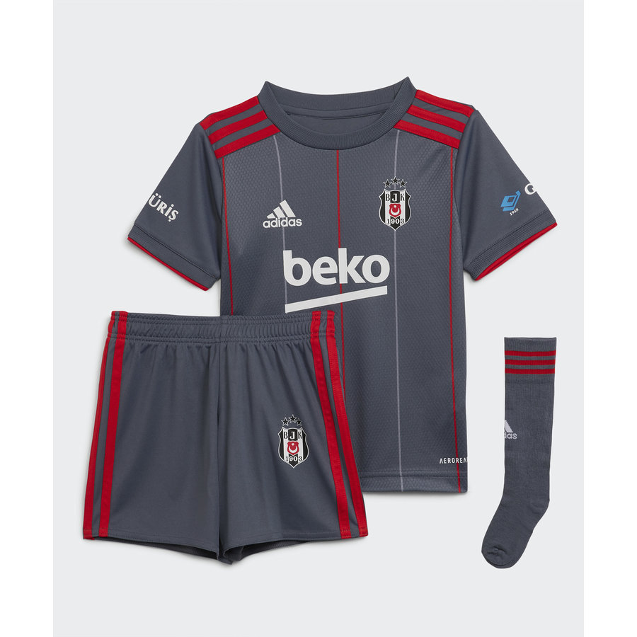 adidas Beşiktaş Mini Shirtset Grey 21-22