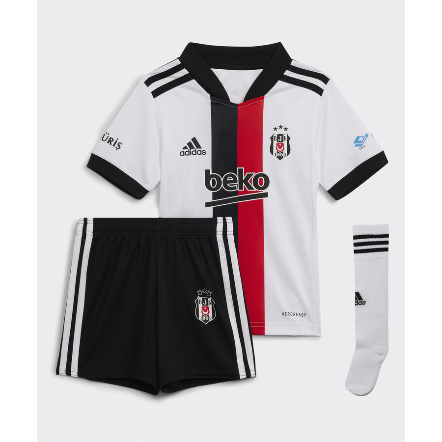 adidas Beşiktaş Mini Shirtset White 21-22