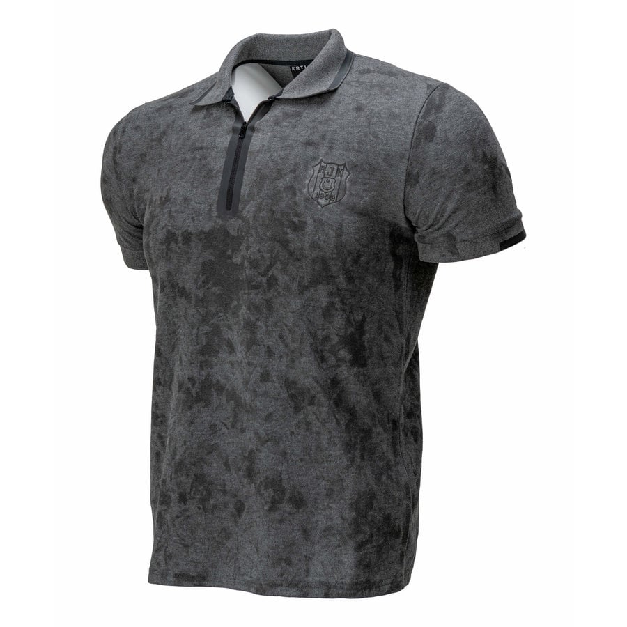 Beşiktaş Zipped Polo T-Shirt Herren 7121129