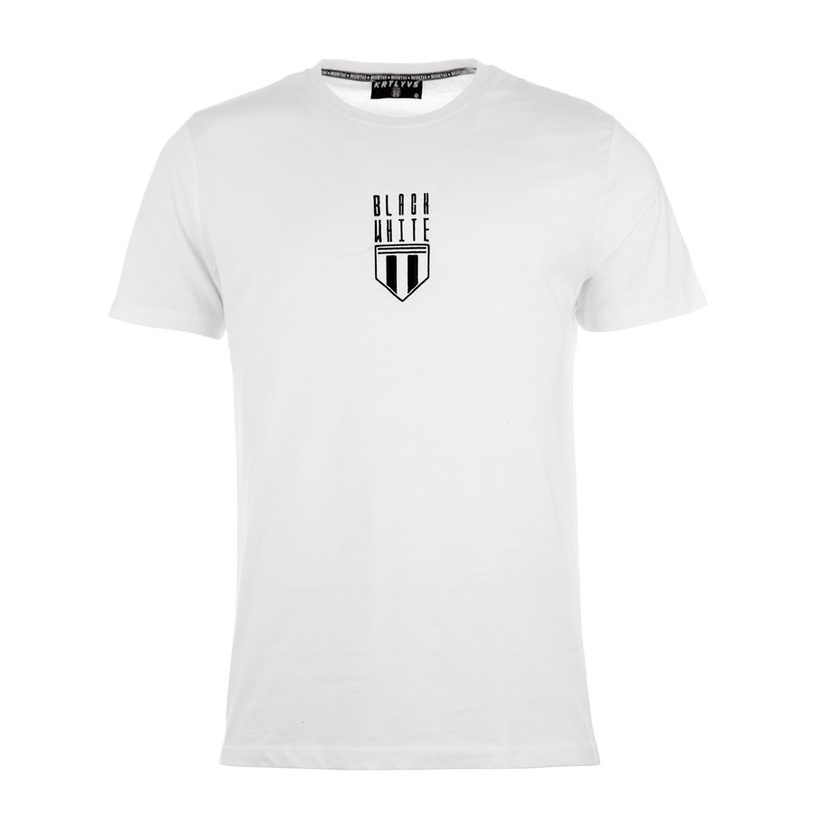 BEŞİKTAŞ BLCKWHT LOGO NAKIŞ ERKEK T-SHIRT 7122104