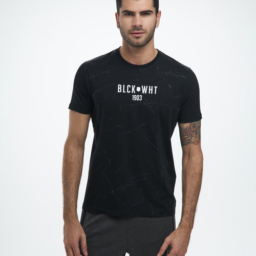 Beşiktaş BLCK WHT T-Shirt Heren 7122108