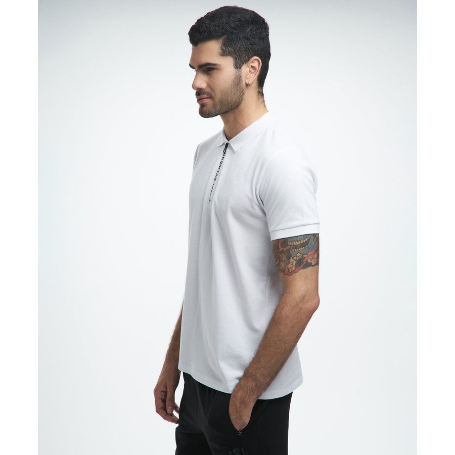 BEŞİKTAŞ FERMUAR BASKILI ERKEK POLO T-SHIRT 7122151