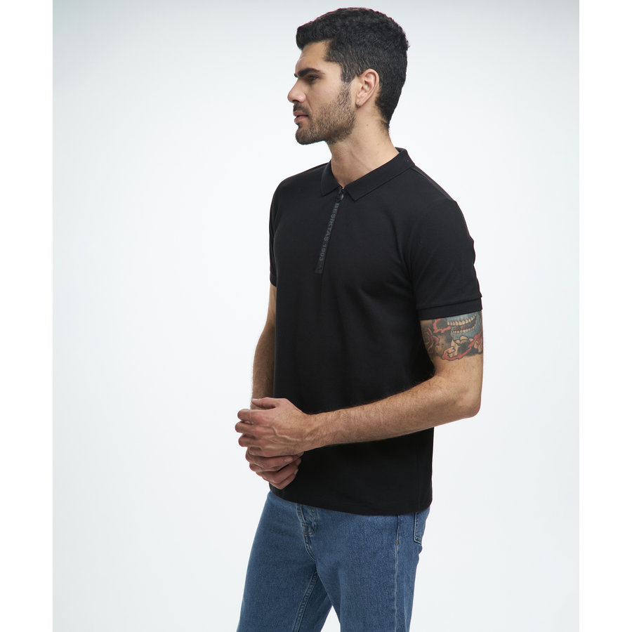 Beşiktaş Mens Zipper Polo T-Shirt 7122151 Black