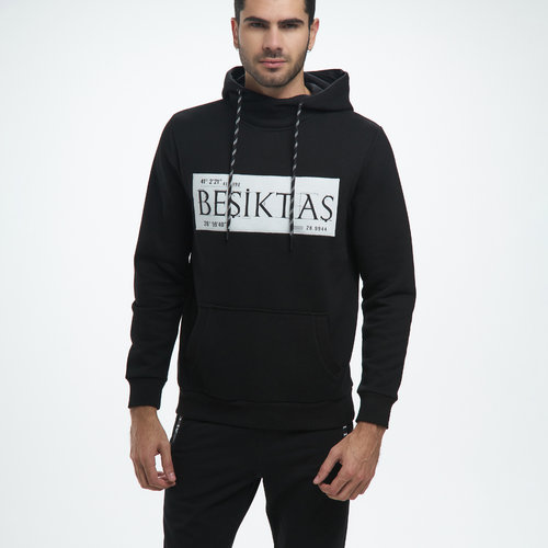 Beşiktaş Hooded Sweater Heren 7122225 Zwart