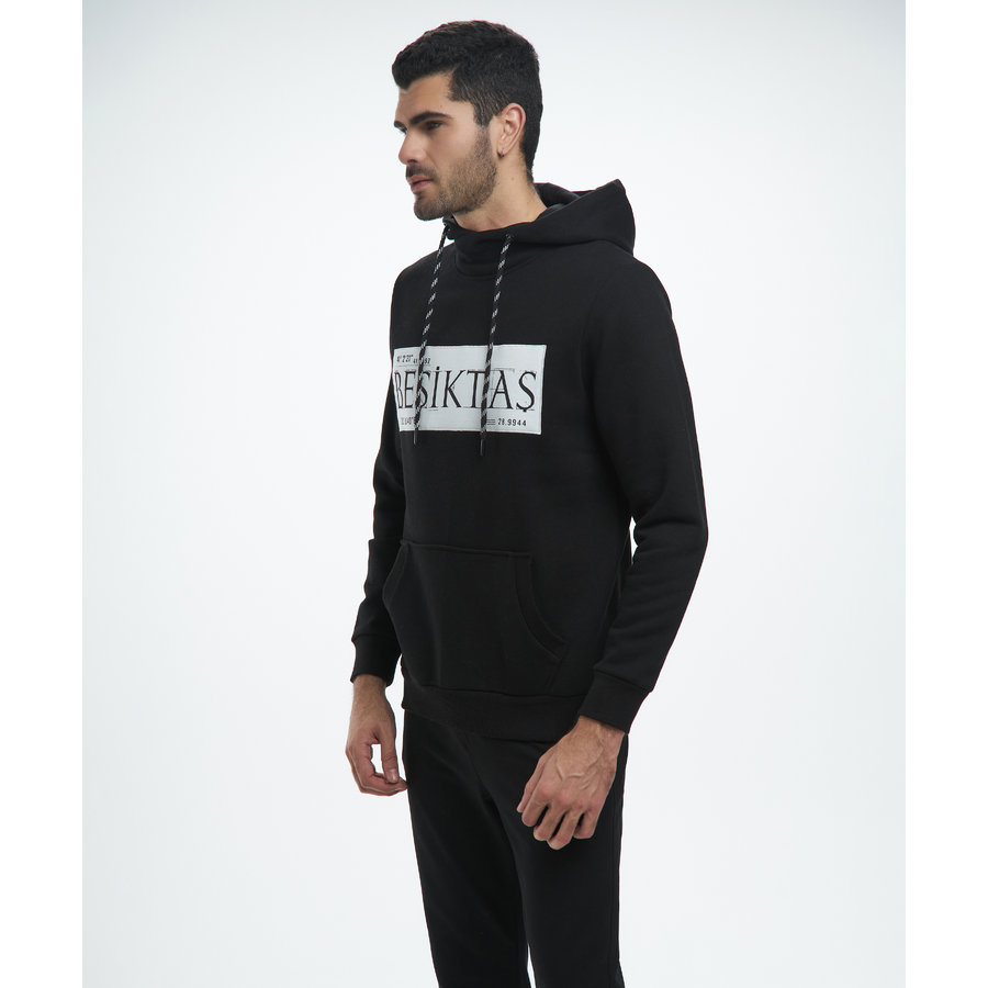 Beşiktaş Mens Hooded Sweater 7122225 Black